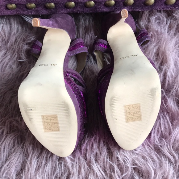 Purple Aldo Heels - Picture 6 of 8